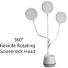 Plastic Rechargeable Desk Lamp - Image 8
