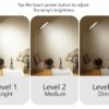 Plastic Rechargeable Desk Lamp - Image 4