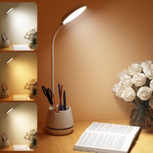 Plastic Rechargeable Desk Lamp